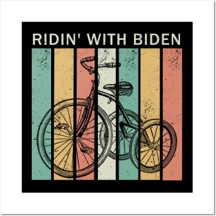 Ridin' with Biden Posters and Art